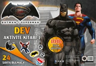 Batman ve Superman Dev Aktivite Kitabı 1 – Kolektif – Artemis Yayınları kitap kapağı