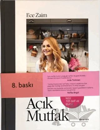Açık Mutfak – Ece Zaim – Boyut Yayın Grubu kitap kapağı