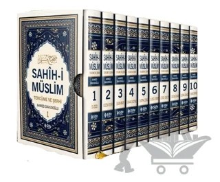 Sahih-i Müslim Tercüme ve Şerhi (10 Cilt Takım) – Kolektif – Şifa Yayınevi kitap kapağı