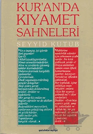 Kur’an’da Kıyamet Sahneleri – Seyyid Kutub – Yeni Ufuklar Neşriyat kitap kapağı