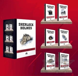 Sherlock Holmes - Şapka (6 Kitap Kutulu Set) – Sir Arthur Conan Doyle – Martı Yayınları kitap kapağı