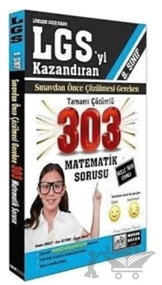 LGS Öncesi Çözülmesi Gereken 303 Matematik Soru – Özgen Bulut – Mutlak Değer Yayıncılık kitap kapağı