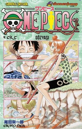 One Piece 9. Cilt – Eiiçiro Oda – Gerekli Şeyler Yayıncılık kitap kapağı