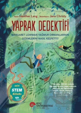 Yaprak Dedektifi – Heather Lang – Koç Üniversitesi Yayınları kitap kapağı