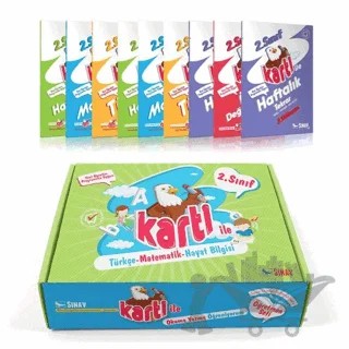 2. Sınıf Kartı İle Okuma Yazma Öğreniyorum Seti – Kolektif – Sınav Yayınları kitap kapağı