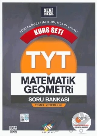 TYT Matematik Geometri Soru Bankası Kurs Seti – Kolektif – Fdd Yayınları kitap kapağı