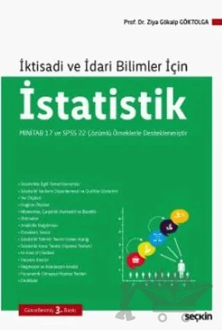 İstatistik – Ziya Gökalp Göktolga – Seçkin Yayıncılık kitap kapağı