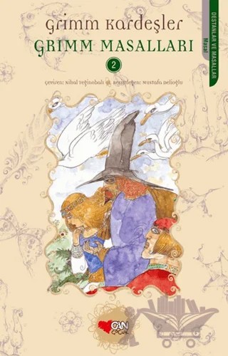 Grimm Masalları 2 – Grimm Kardeşler – Can Çocuk Yayınları kitap kapağı