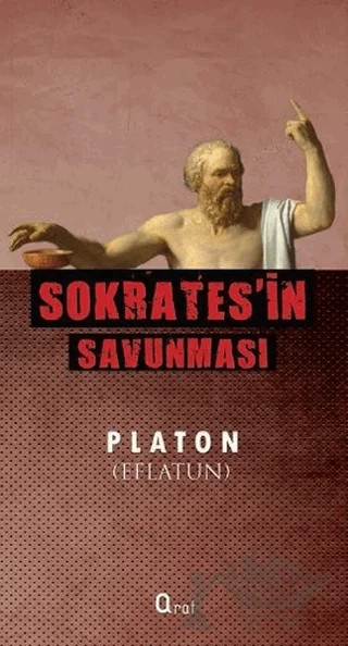 Sokrates’in Savunması – Platon (Eflatun) – Araf Yayınları kitap kapağı