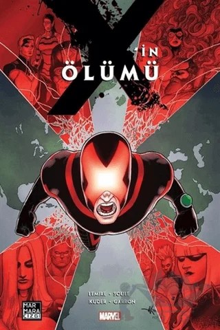 X'in Ölümü – Jeff Lemire, Charles Soule – Marmara Çizgi kitap kapağı