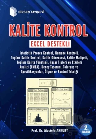 Kalite Kontrol – Mustafa Akkurt – Birsen Yayınevi kitap kapağı