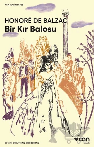 Bir Kır Balosu – Honore de Balzac – Can Yayınları kitap kapağı