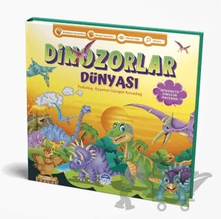 Dinazorlar Dünyası – Ayşenur Güngör Kırcadağ – Martı Çocuk Yayınları kitap kapağı
