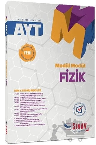 AYT Fizik Modül Modül Konu Anlatımlı – Kolektif – Sınav Yayınları kitap kapağı