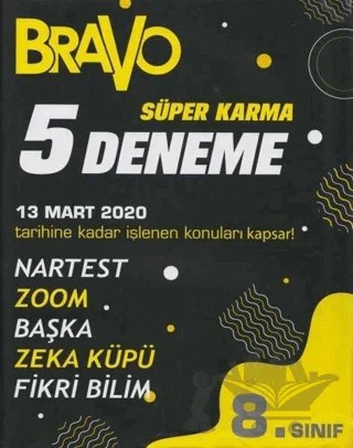 8. Sınıf LGS 1. Dönem 5 li Deneme – Kolektif – Startfen Yayınları kitap kapağı
