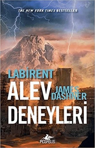 Labirent Alev Deneyleri – James Dashner – Pegasus Yayınları kitap kapağı