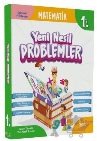 1. Sınıf Matematik Yeni Nesil Problemler – Kolektif – ONburda Yayınları kitap kapağı