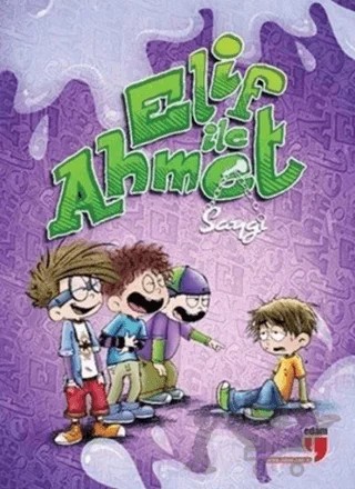 Elif İle Ahmet - Saygı – Elif Akardaş – EDAM kitap kapağı