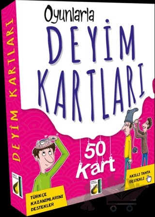 Oyunlarla Deyim Kartları – Kolektif – Damla Yayınevi kitap kapağı