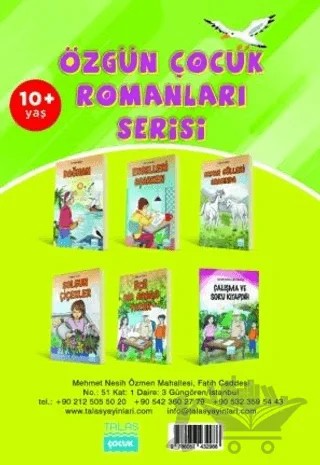 Özgün Çocuk Romanları Serisi (6 Kitap) – Mehmet Buğra – Talas Yayınları kitap kapağı