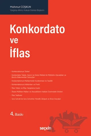 Konkordato ve İflas – Mahmut Çoşkun – Seçkin Yayıncılık kitap kapağı