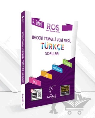 6. Sınıf Yeni Nesil Beceri Temelli Türkçe Soruları ROS – Kolektif – Karekök Yayıncılık kitap kapağı