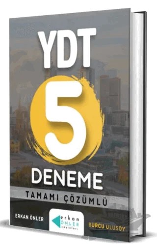 YDT-YKSDİL 5 Deneme – Burcu Ulusoy – Erkan Önler kitap kapağı