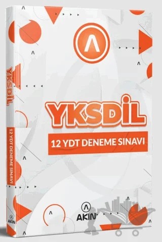 12 YDT Deneme Sınavı – Kolektif – Akın Dil Eğitim kitap kapağı