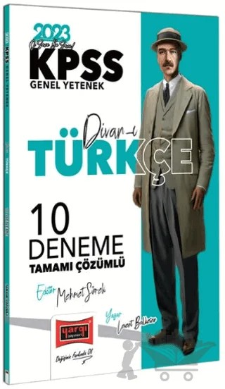 Yargı Yayınları 2023 KPSS Divan-ı Türkçe Tamamı Çözümlü 10 Deneme – Levent Balkesen – Yargı Yayınevi kitap kapağı