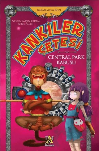 Kankiler Çetesi: Central Park Kabusu – AHMED EFE, April Allen – Panama Yayıncılık kitap kapağı