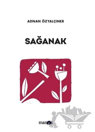 Sağanak – Adnan Özyalçıner – Manos Yayınları kitap kapağı