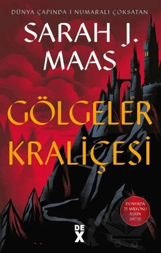 Cam Şato 4 - Gölgeler Kraliçesi – Sarah J. Maas – Dex Yayınevi kitap kapağı