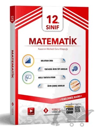 12. Sınıf Matematik Kazanım Merkezli Soru Kitapçığı – Kolektif – Sonuç Yayınları kitap kapağı
