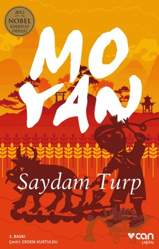 Saydam Turp – Mo Yan – Can Yayınları kitap kapağı
