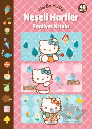 Hello Kitty - Neşeli Harfler Faliyet Kitabı – Kolektif – Doğan Egmont Yayıncılık kitap kapağı