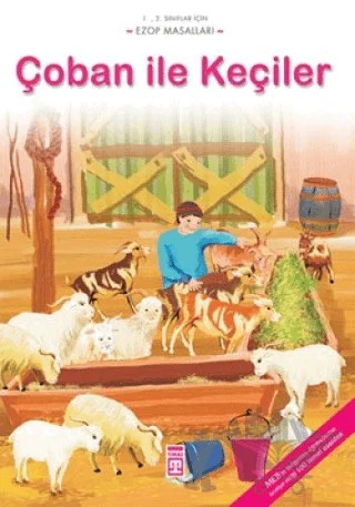 Çoban ile Keçiler – Ezop – Timaş Çocuk kitap kapağı