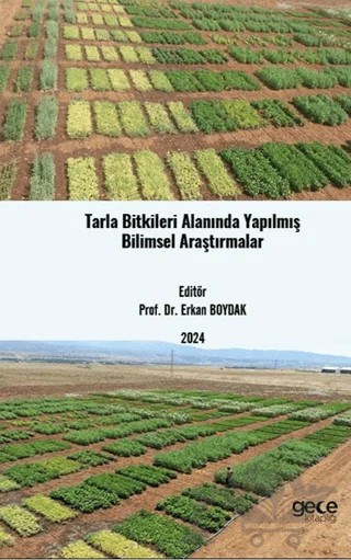 Tarla Bitkileri Alanında Yapılmış Bilimsel Araştırmalar – Erkan Boydak – Gece Kitaplığı kitap kapağı