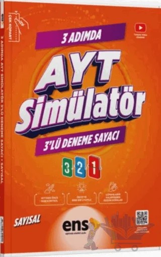 AYT Simülatör Sayısal 3lü Deneme Sayacı – Kolektif – ENS Yayınları kitap kapağı