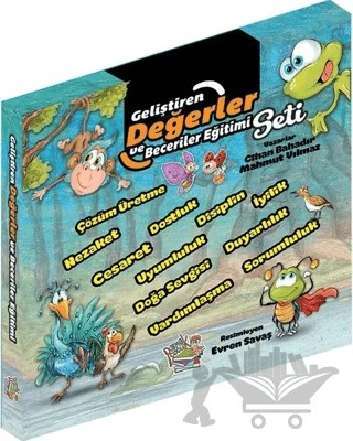 Geliştiren Değerler ve Beceriler Eğitim Seti (11 Kitap Takım) – Cihan Bahadır, Mahmut Yılmaz – Parmak Çocuk Yayınları kitap kapağı