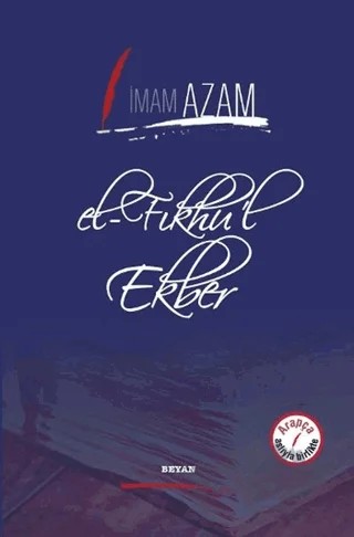 El-Fıkhu'l Ekber – İmam-ı Azam – Beyan Yayınları kitap kapağı