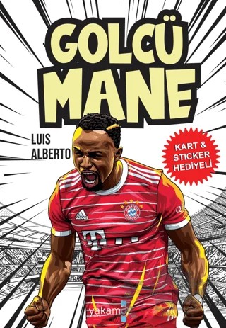Golcü Mane – Luis Alberto – Yakamoz Yayınevi kitap kapağı