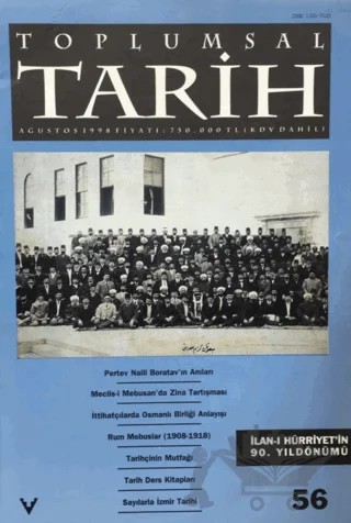 Toplumsal Tarih Dergisi Sayı: 56 – Tarih Vakfı Yurt Yayınları - Toplumsal Tarih Dergisi kitap kapağı