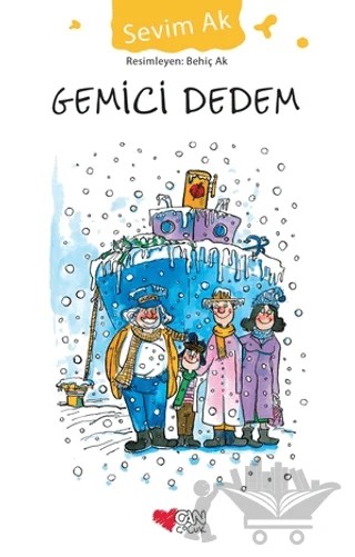Gemici Dedem – Sevim Ak – Can Çocuk Yayınları kitap kapağı