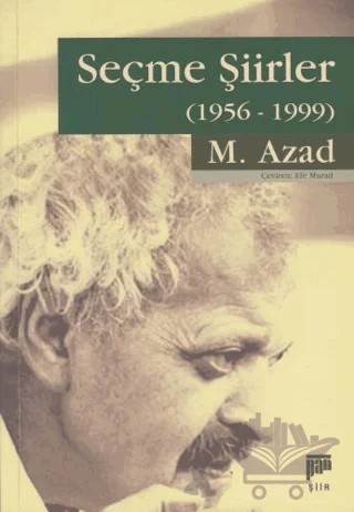Seçme Şiirler – M. Azad – Pan Yayıncılık kitap kapağı