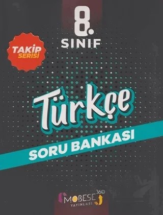 8. Sınıf Türkçe Takip Serisi Soru Bankası – Kollektif – Mobese 360 Yayınları kitap kapağı