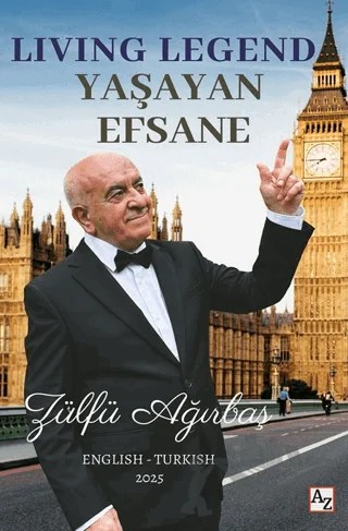 Living Legend Yaşayan Efsane – Zülfü Ağırbaş – Az Kitap kitap kapağı