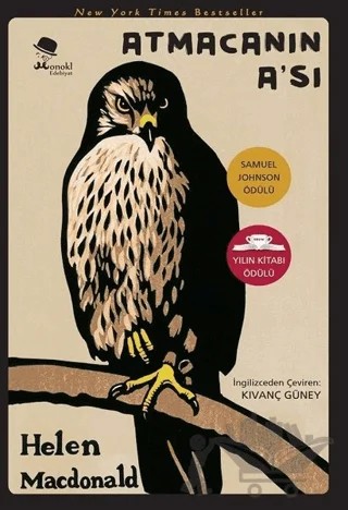 Atmacanın A'sı – Helen Macdonald – MonoKL Yayınları kitap kapağı