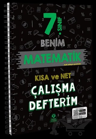 7. Sınıf Benim Matematik Çalışma Defterim – Kolektif – Örnek Akademi kitap kapağı