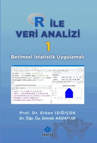 R ile Veri Analizi 1 – Erkan Işığıçok, Emrah Akdamar – Sentez Yayınları kitap kapağı