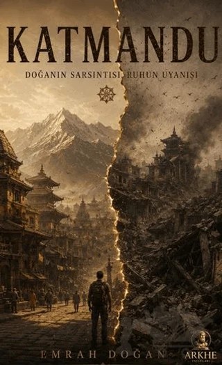 Katmandu - Doğanın Sarsıntısı, Ruhun Uyanışı – Emrah Doğan – Arkhe Yayınları kitap kapağı